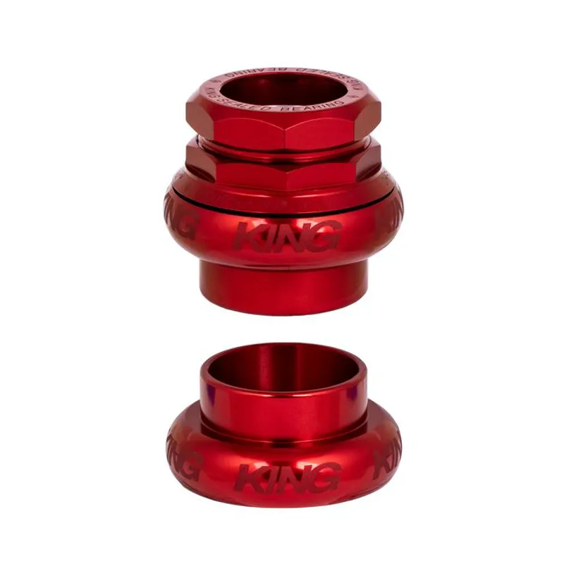 Chris King Gripnut Headset Red Sotto Voce 1 1/8 Inch